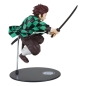 Preview: Zum Anime/Manga "Demon Slayer: Kimetsu no Yaiba" kommt diese detailreiche Statue aus PVC. Sie ist ca. 30 cm groß und wird mit weiterem Zubehör und Base in einer Fensterbox geliefert.